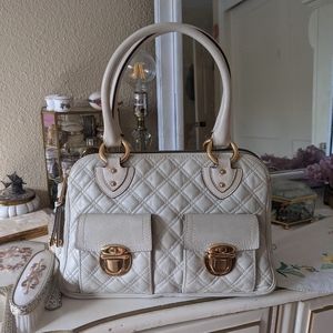Marc Jacobs Blake in Ivory Quilted leather